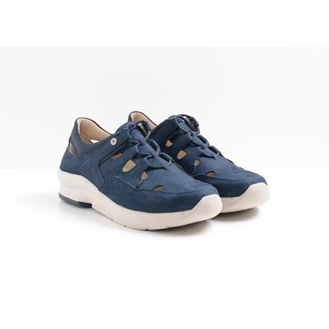Wolky Wolky 05894 Galena Veterschoenen Blauw Wolky 05894 Galena large
