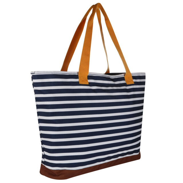 Regatta Stamford beach tote bag UTRG5385_navystripe large