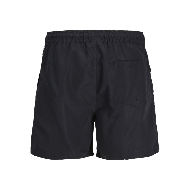 Jack & Jones Heren zwemshorts jpstfiji black tape effen 12253129-Black large