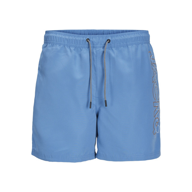 Jack & Jones Heren zwemshorts jpstfiji double logo effen 12253118-Pacific-Coast large