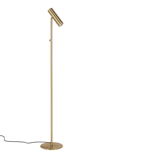 House Nordic Paris floor lamp lamp in brass with a 210 cm fabric cord bulb: gu10/5w led ip20 2814396 large
