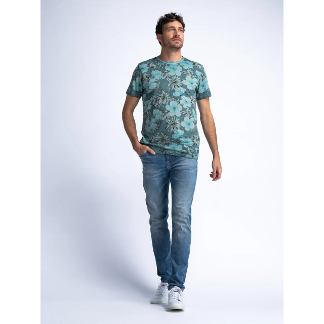 Petrol Industries Men t-shirt met all-over print M-1040-TSR629 large