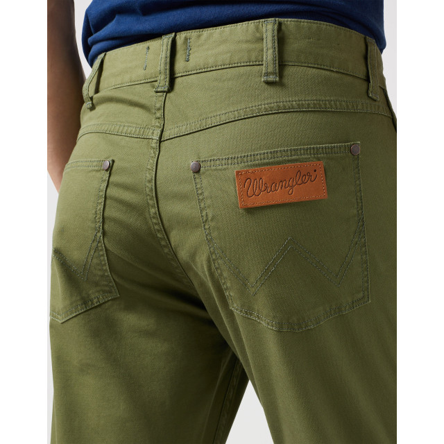 Wrangler Greensboro 803 heren regular-fit olive Wrangler 112350800 Greensboro Olive large