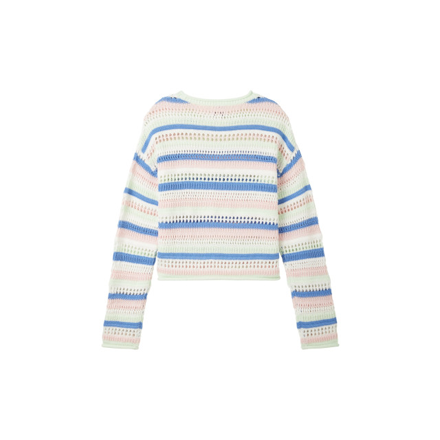 Tom Tailor Cropped striped pullover 1040412 large