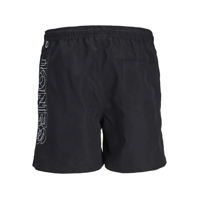 Jack & Jones Heren zwemshorts jpstfiji double logo effen 12253118-Black large