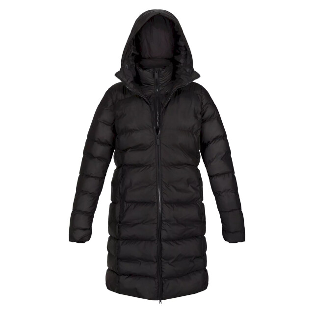 Regatta Dames pandia ii hooded jacket UTRG8495_black large