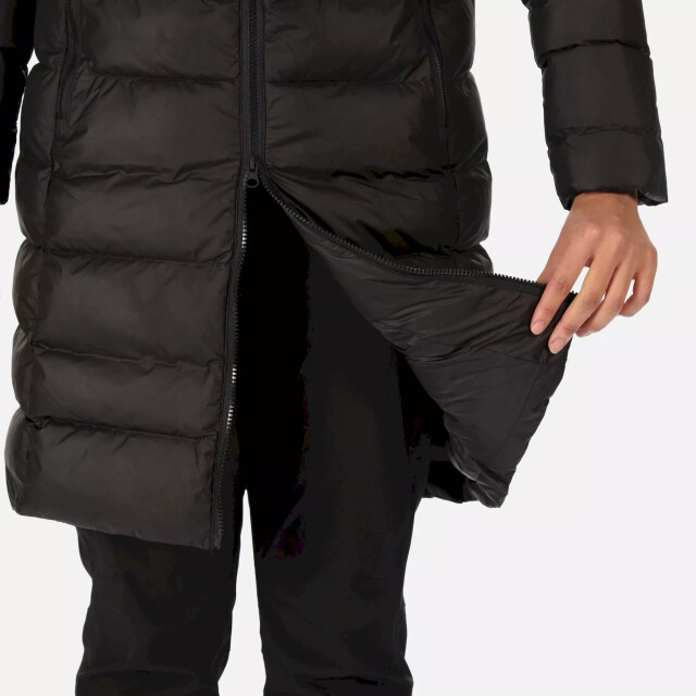 Regatta Dames pandia ii hooded jacket UTRG8495_black large