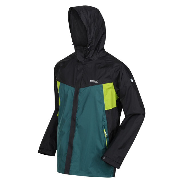 Regatta Waterdichte herenjas dresford UTRG7711_blackpacificgreen large