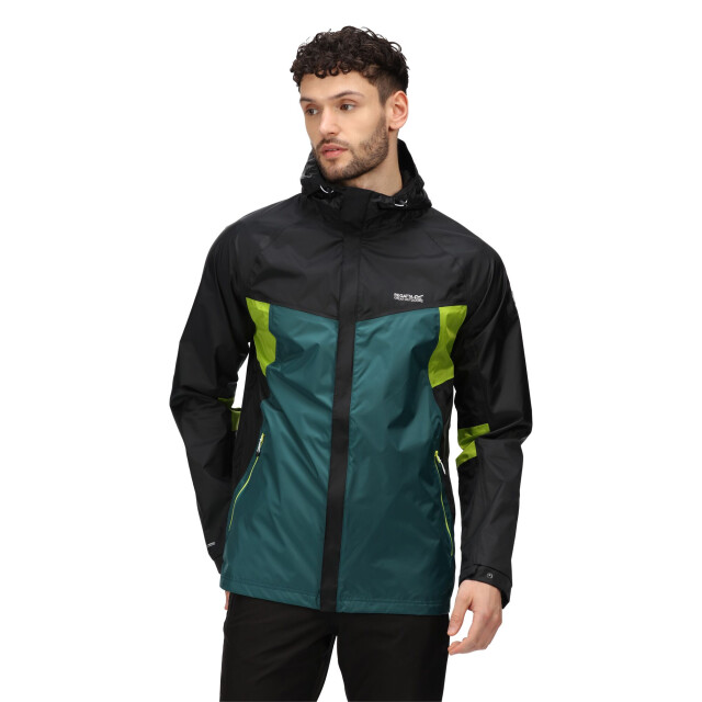 Regatta Waterdichte herenjas dresford UTRG7711_blackpacificgreen large