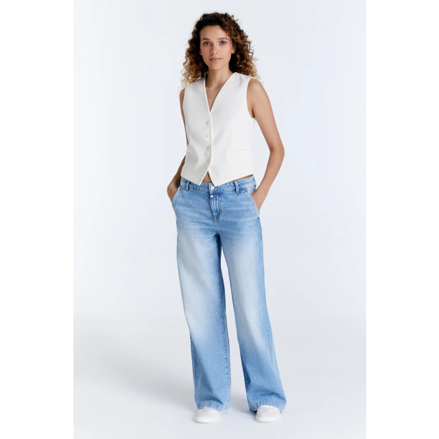 Cup of Joe Maxine wide leg jeans light blue COJ Maxine LightBlue large