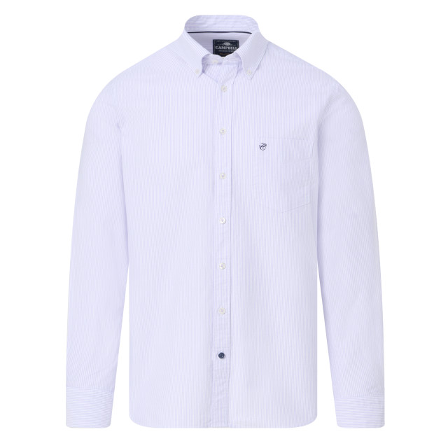 Campbell Classic casual overhemd met lange mouwen 089053-002-XXXL large