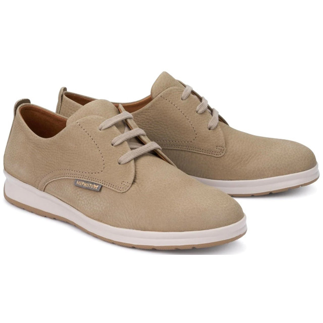 Mephisto Lester Veterschoenen Beige Lester large