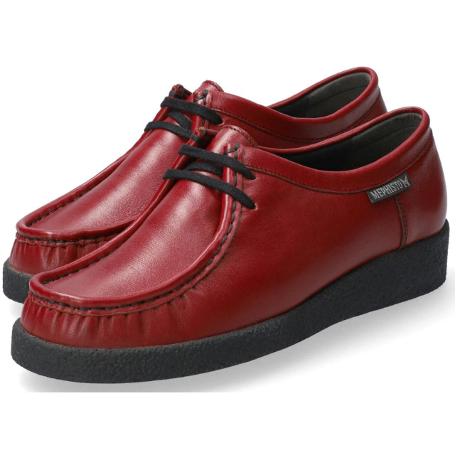 Mephisto Christy Veterschoenen Rood Christy large