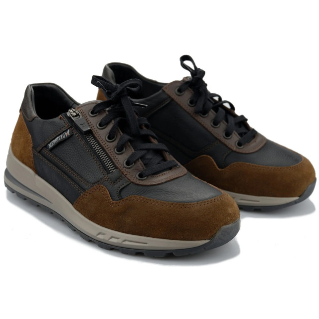 Mephisto Bradley Sneakers Zwart Bradley large