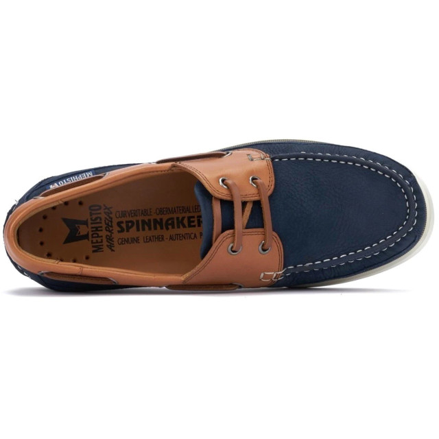 Mephisto Boating Veterschoenen Blauw Boating large