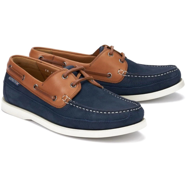 Mephisto Boating Veterschoenen Blauw Boating large