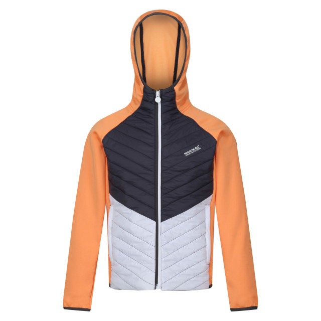 Regatta Kinder/kids kielder hybrid vii gewatteerd jack UTRG9600_apricotcrushsealgrey large