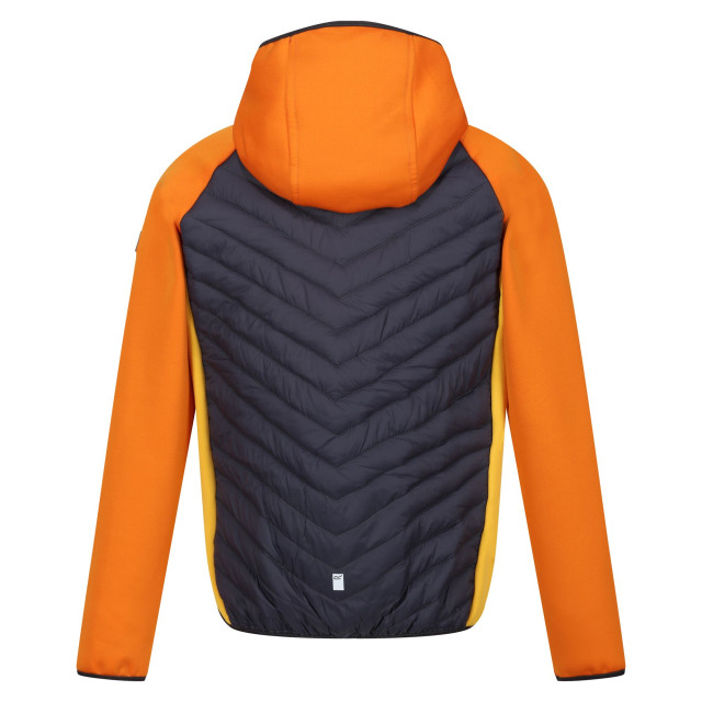 Regatta Kinder/kids kielder hybrid vii gewatteerd jack UTRG9600_orangepeppersealgrey large