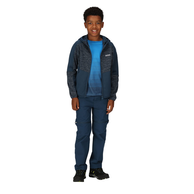 Regatta Kinder/kinder dissolver vii full zip fleecejack UTRG9492_bluewing large