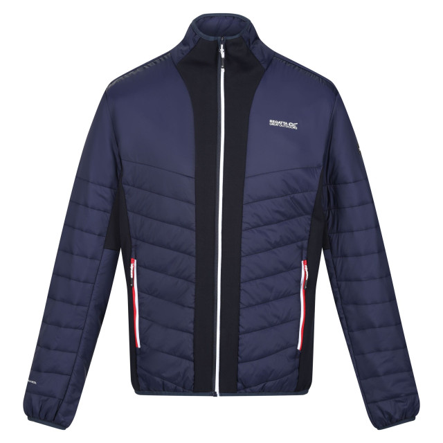 Regatta Heren halton vii contrast paneel gewatteerde jas UTRG9484_navy large