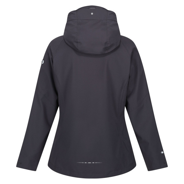 Regatta Dames raddick waterdichte jas met logo UTRG9526_sealgrey large