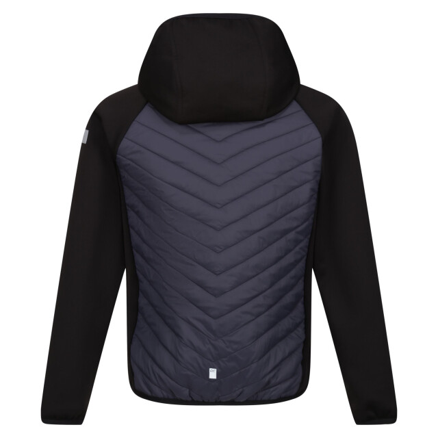 Regatta Kinder/kids kielder hybrid vii gewatteerd jack UTRG9365_blacksealgrey large