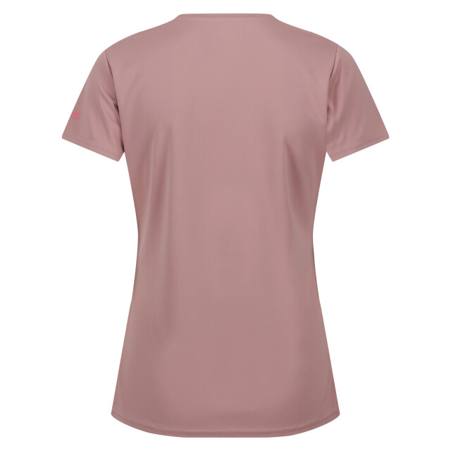 Regatta Dames fingal vii logo t-shirt UTRG9474_duskyrose large