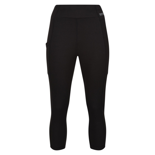 Regatta Dames holeen stretch ademende 3/4 legging UTRG9470_black large