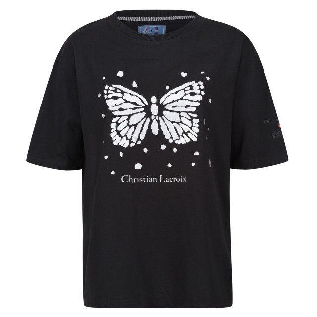 Regatta Dames christian lacroix bellegarde vlinder t-shirt UTRG9515_black large