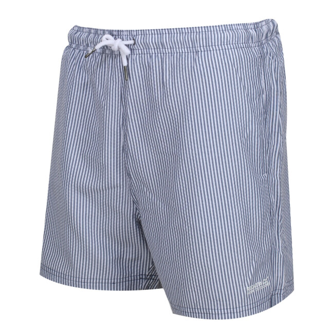 Regatta Heren loras gestreepte zwembroek UTRG9391_darkdenim large