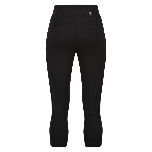 Regatta Dames holeen stretch ademende 3/4 legging UTRG9470_black large