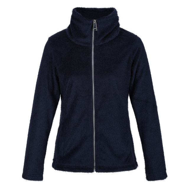 Regatta Dames heloise eyelash fleece full zip fleece jas UTRG9271_navy large