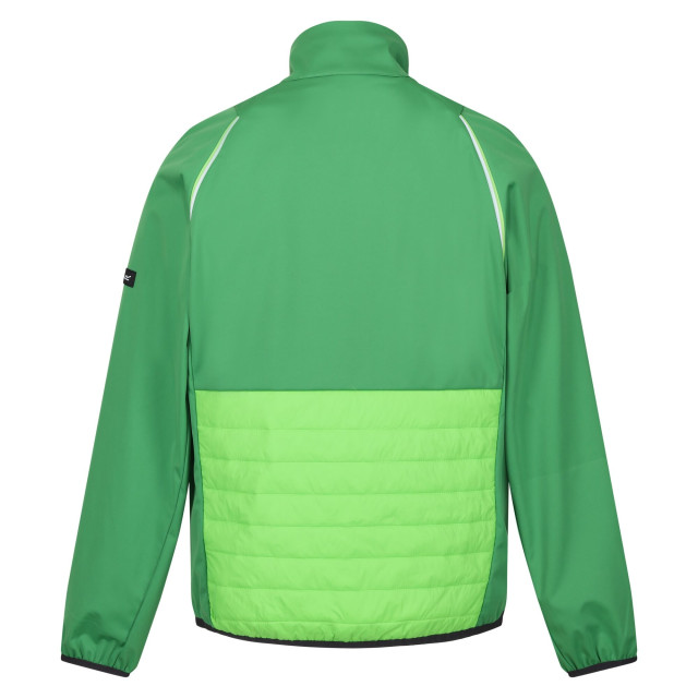 Regatta Heren steren hybride zachte shell jas UTRG9163_fieldgreenjasminegreen large