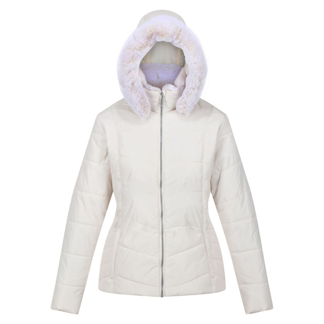 Regatta Dames wildrose gewatteerd hooded jacket UTRG9210_lightvanilla large