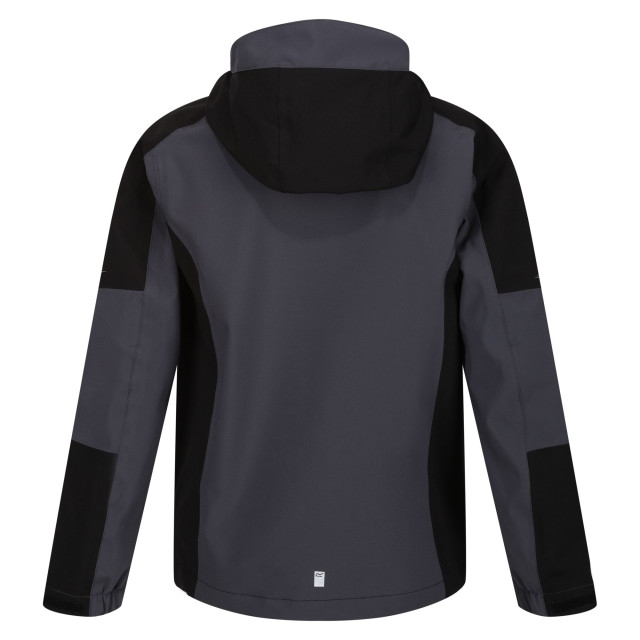 Regatta Kinder/kinder highton iv waterdichte jas UTRG9162_sealgreyblack large