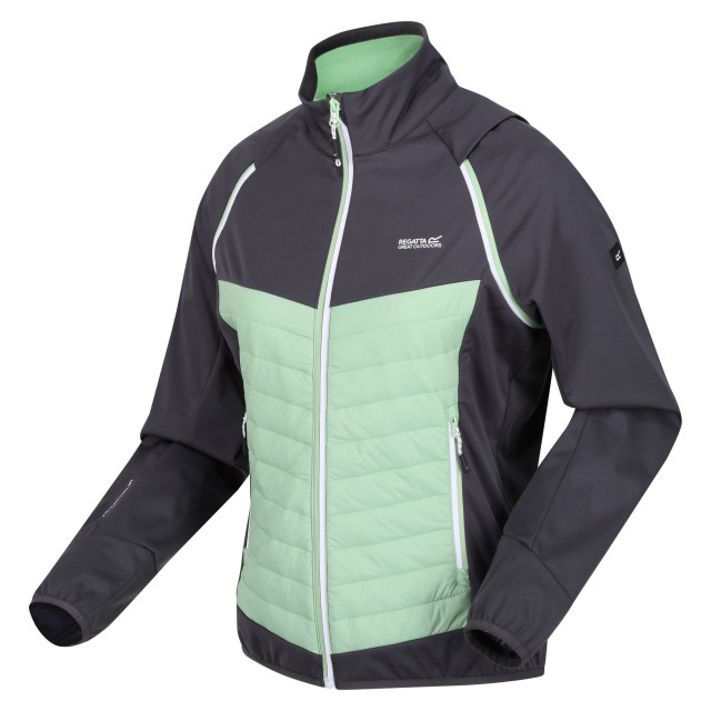 Regatta Dames steren hybride jas UTRG9299_sealgreyquietgreen large