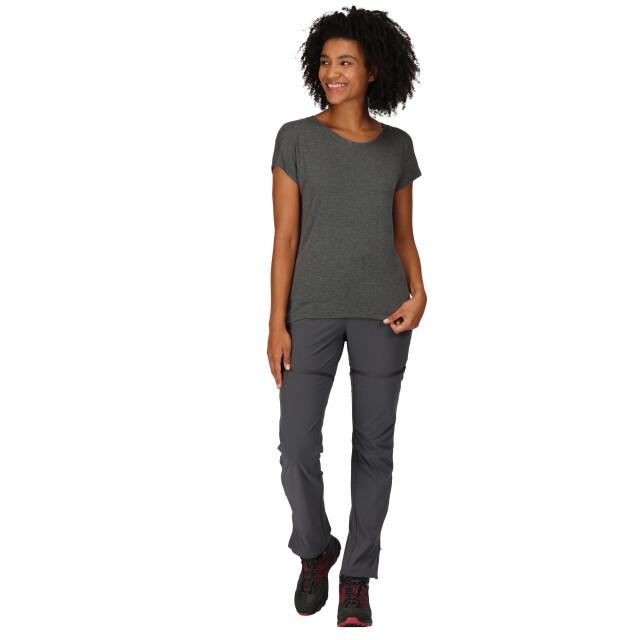 Regatta Dames bannerdale slim temperature t-shirt UTRG9252_sealgrey large