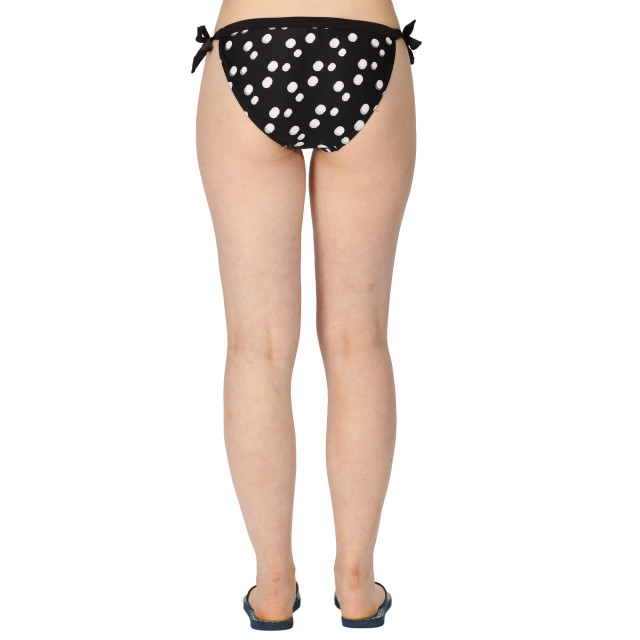 Regatta Dames flavia polka dot bikinibroekje UTRG9098_blackwhite large