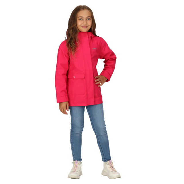 Regatta Waterdichte ademende jas baybella voor meisjes UTRG9165_pinkpotion large