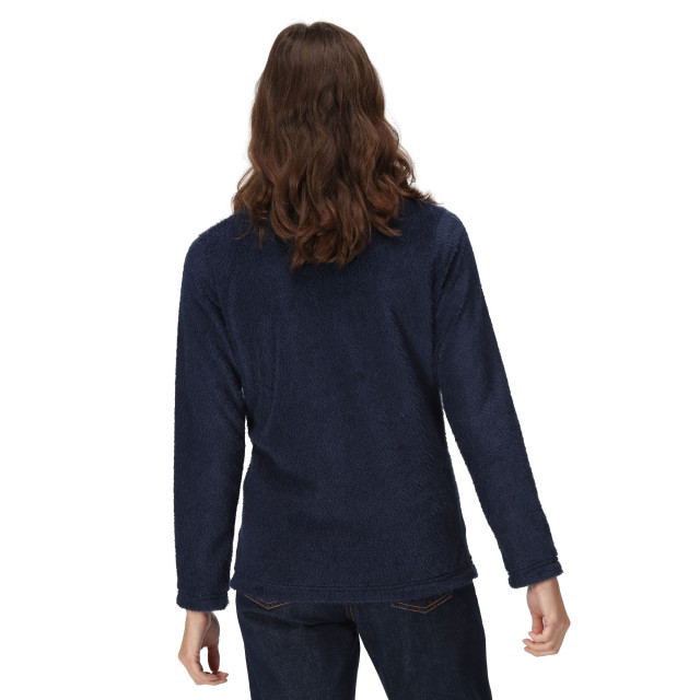 Regatta Dames heloise eyelash fleece full zip fleece jas UTRG9271_navy large