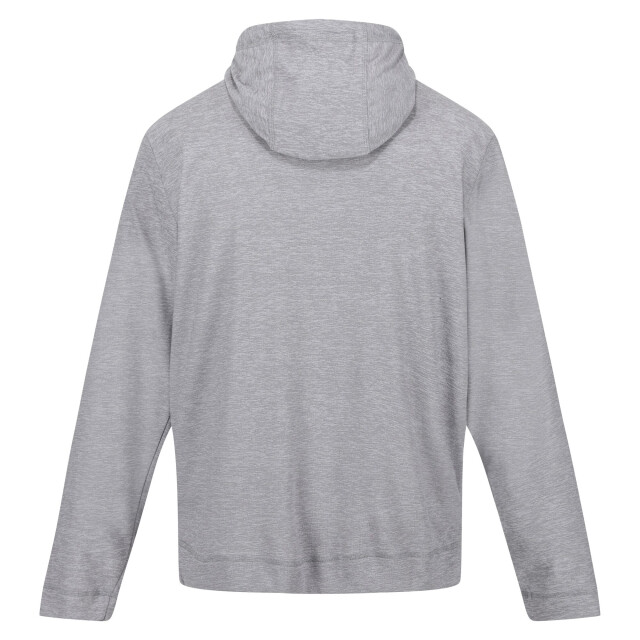 Regatta Heren shorebay marl full zip hoodie UTRG9042_silvergrey large