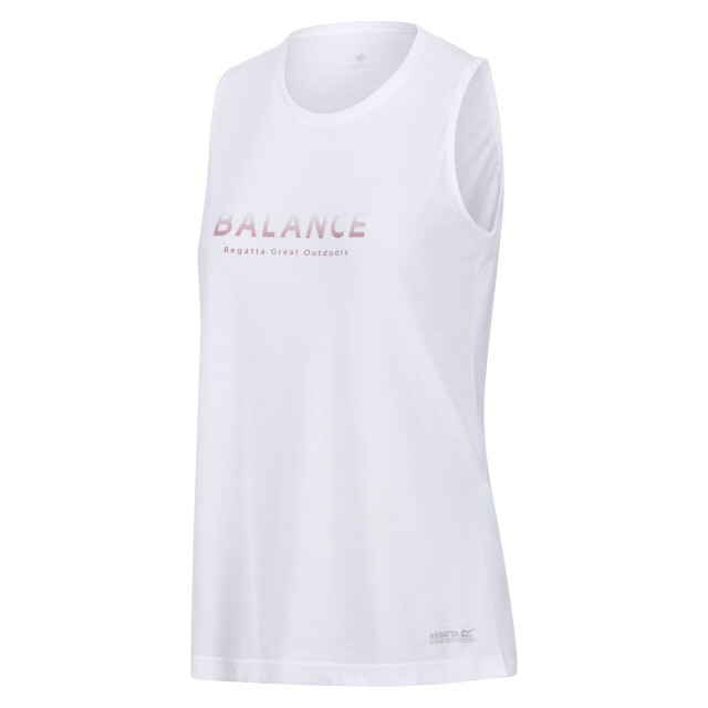 Regatta Dames freedale ii grafisch print vest top UTRG9051_white large