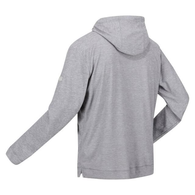 Regatta Heren shorebay marl full zip hoodie UTRG9042_silvergrey large