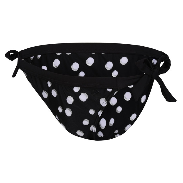 Regatta Dames flavia polka dot bikinibroekje UTRG9098_blackwhite large