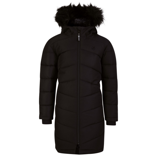 Dare2b Opvallende iii gewatteerde parka voor meisjes UTRG9086_black large