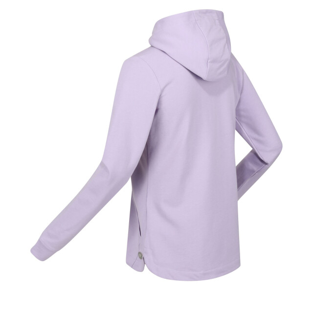 Regatta Dames bayla full zip hoodie UTRG8875_pastellilac large