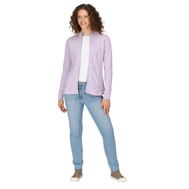 Regatta Dames bayla full zip hoodie UTRG8875_pastellilac large