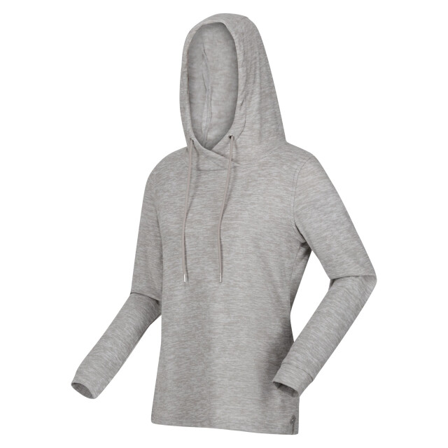 Regatta Dames azaelia marl lichtgewicht hoodie UTRG8877_palomagrey large