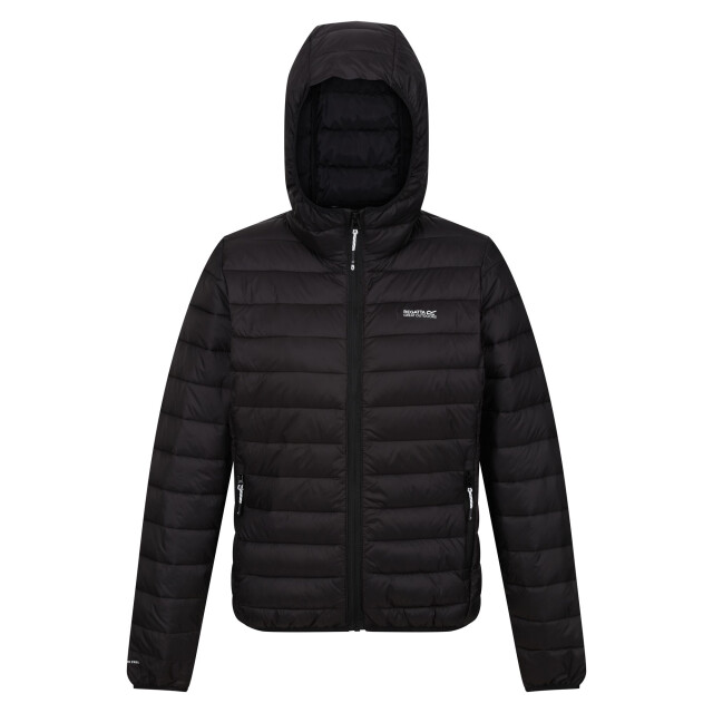 Regatta Dames marizion gewatteerd jack met capuchon UTRG8942_black large