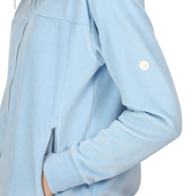 Regatta Dames velours full zip fleecejack UTRG8864_powderblue large